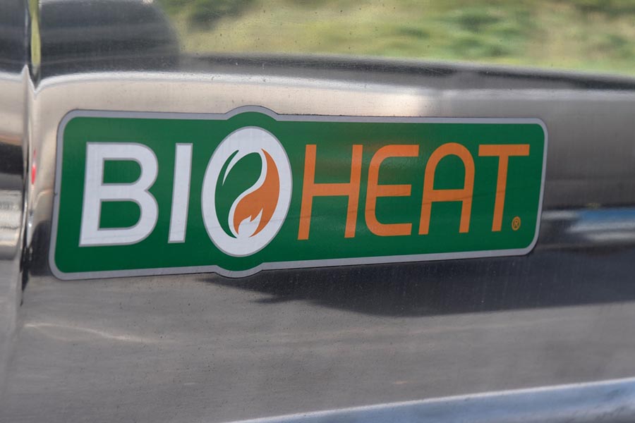 bioheat logo on truck