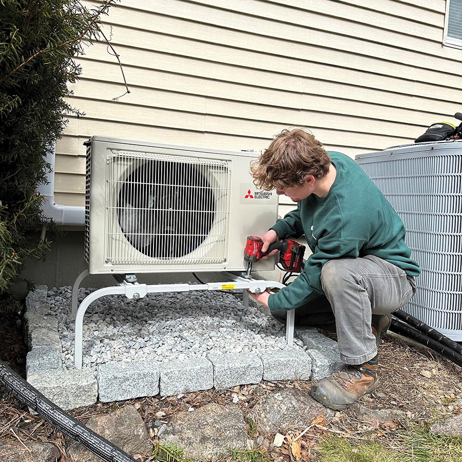 A/C service by Densmore Oil