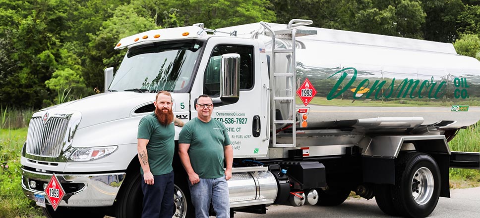 Densmore bioheat fuel truck drivers