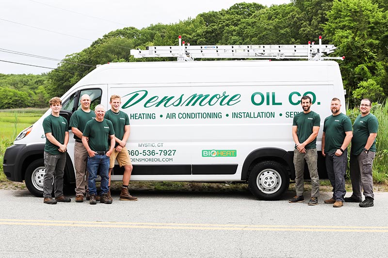 Densmore service team with van